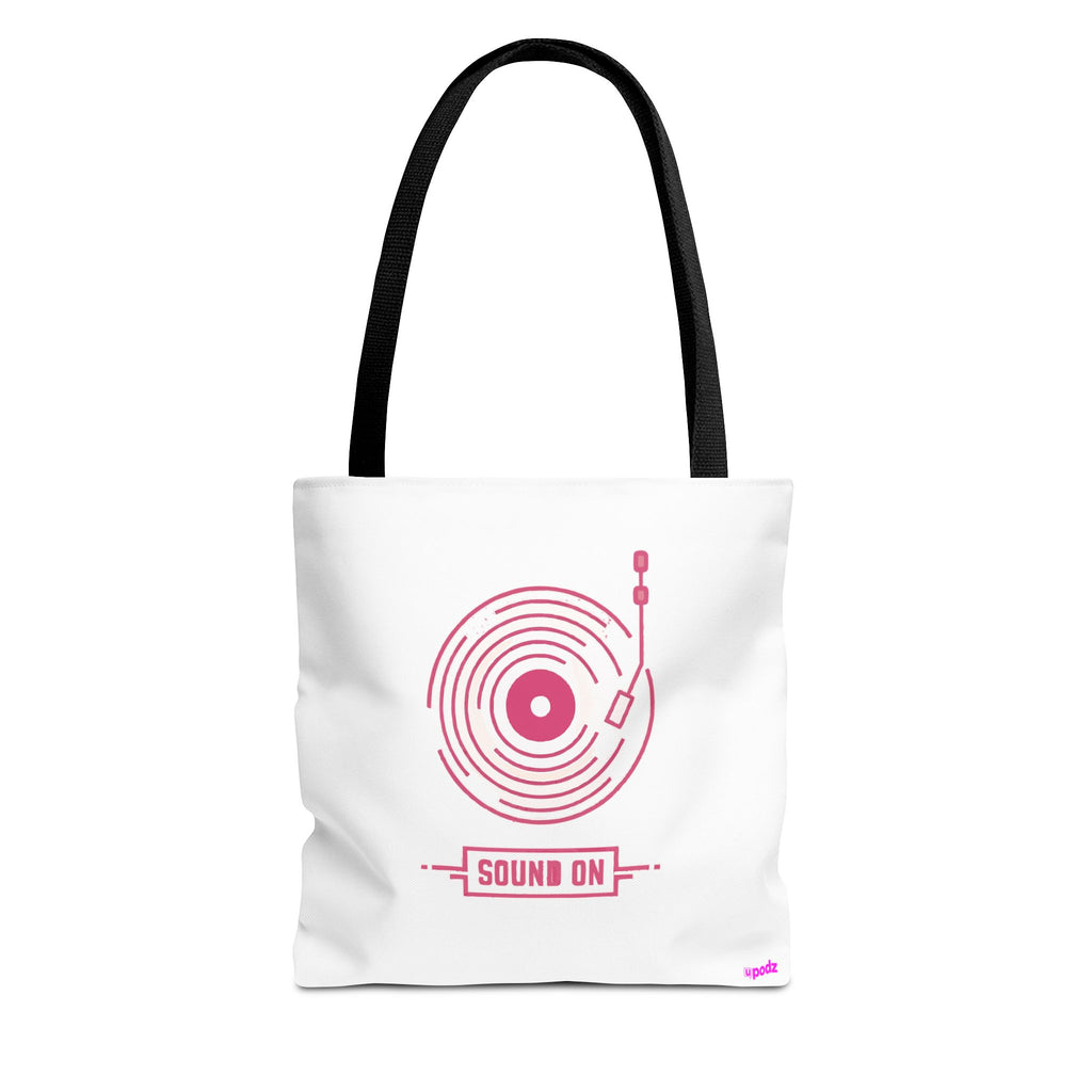 Sound On Tote Bag Design, Fun Bag