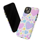 Colourful Doodle Design, Tough Cases, Phone Cover