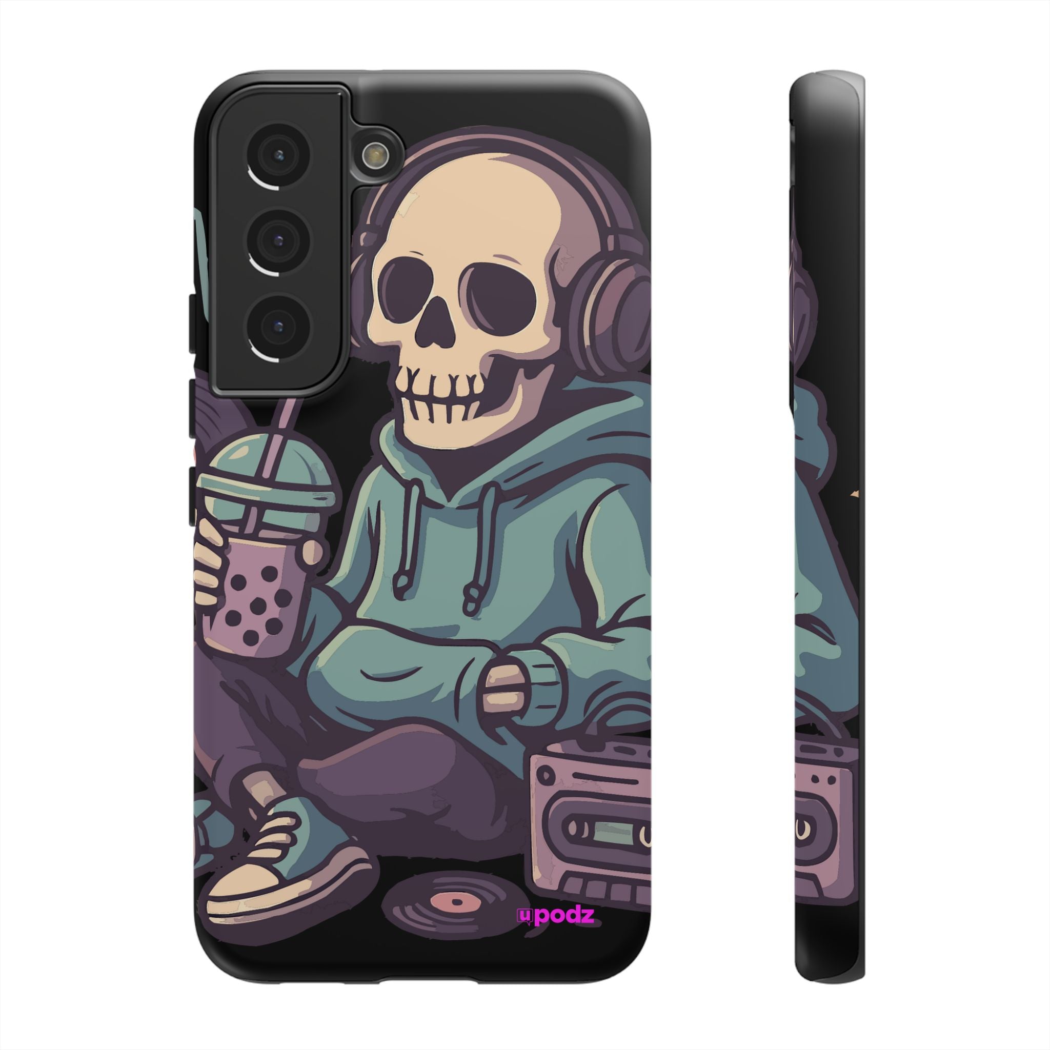 Skull Headphones Design, Tough Cases, Phone Cover