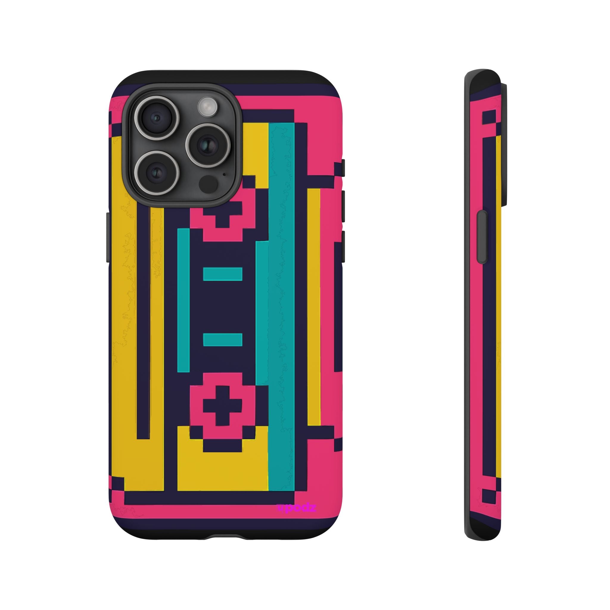 Retro tape Design, Tough Cases, Phone Cover