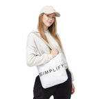Simplify Tote Bag, Inspirational Gift, Eco-Friendly Shopping Bag