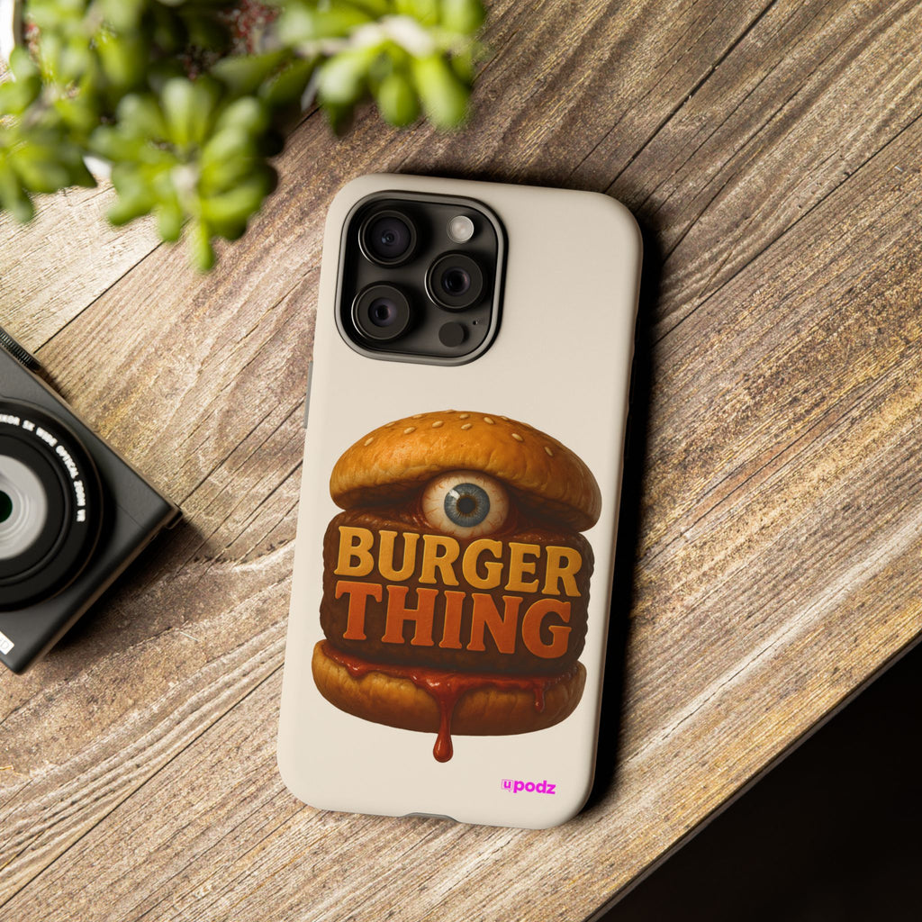 Burger Thing Design, Tough Cases, Phone Cover