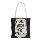 Gone Fishing Tote Bag - Quirky Fun Bag