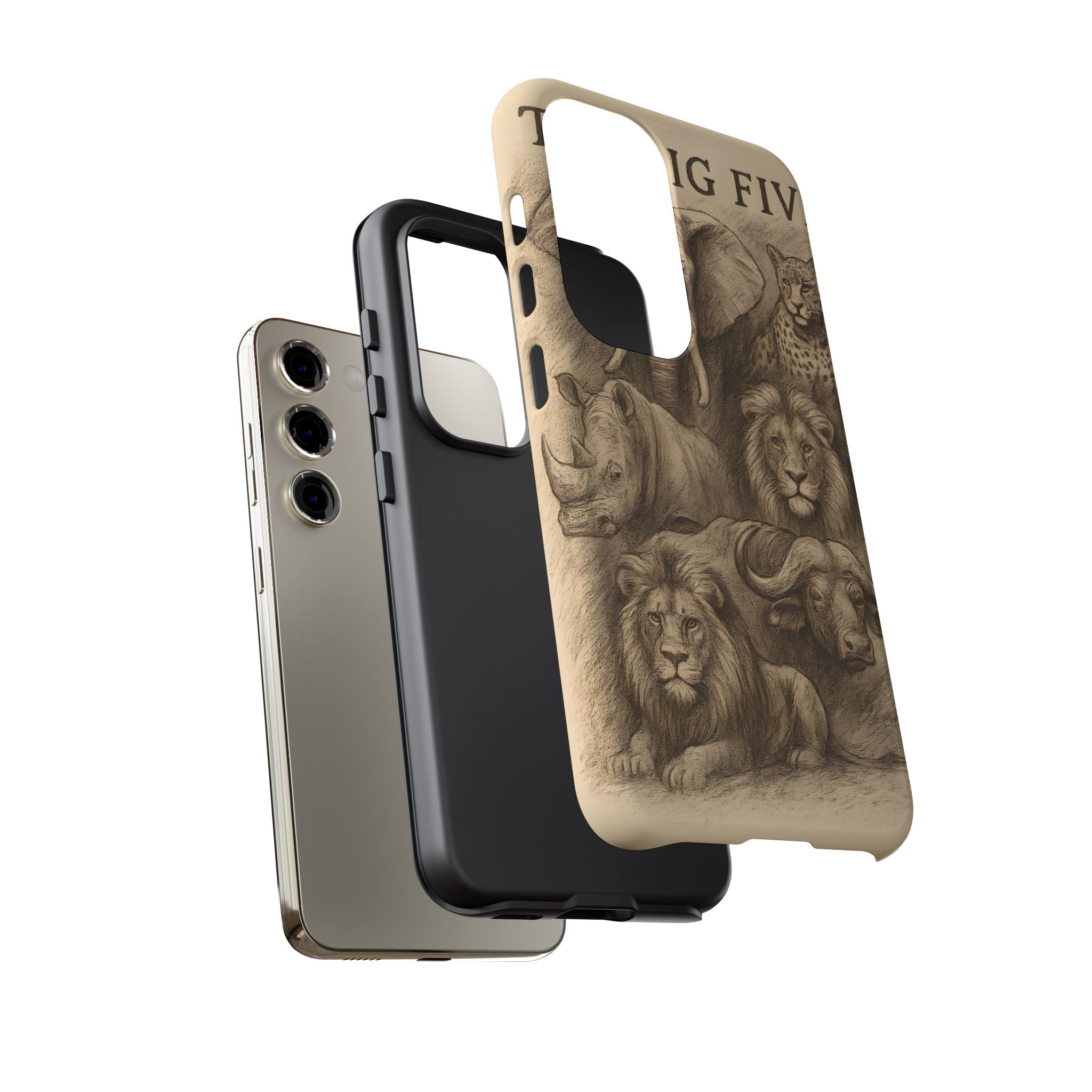The Big 5 Design, Tough Cases, Phone Cover, Unique Gift