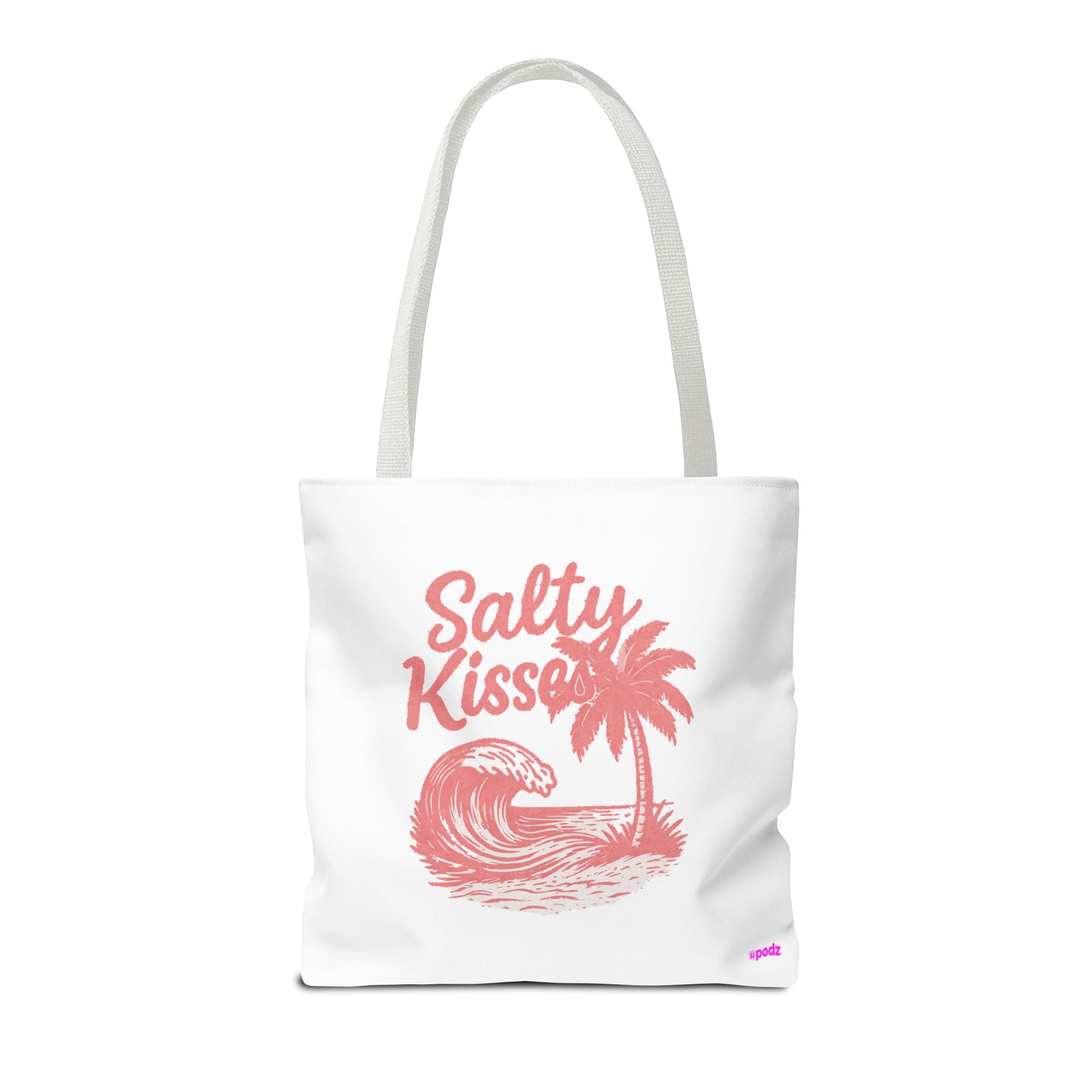 Salty Kisses Tote - Quirky Design, Fun Bag
