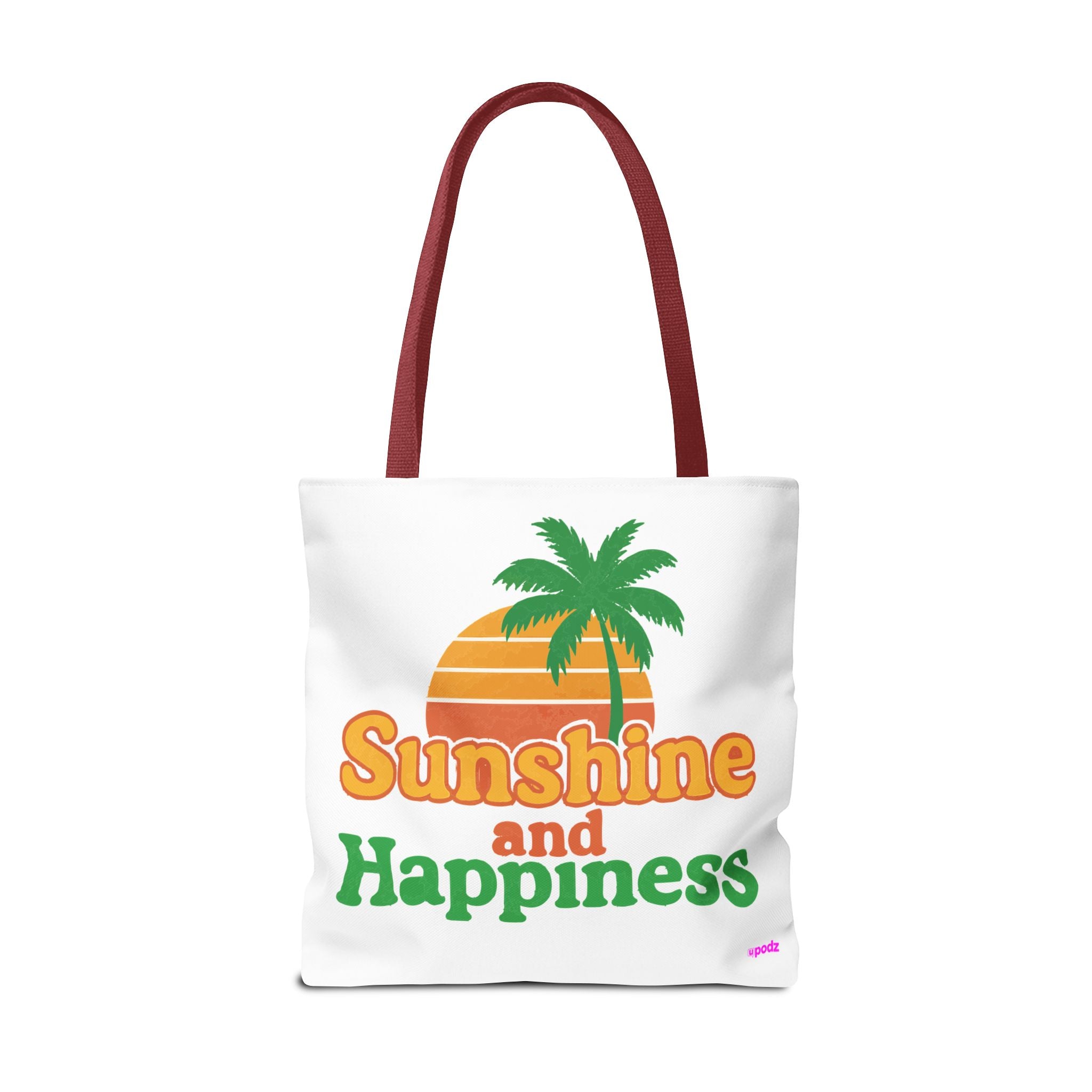 Sunshine Happiness Tote, Quirky Design, Fun Bag