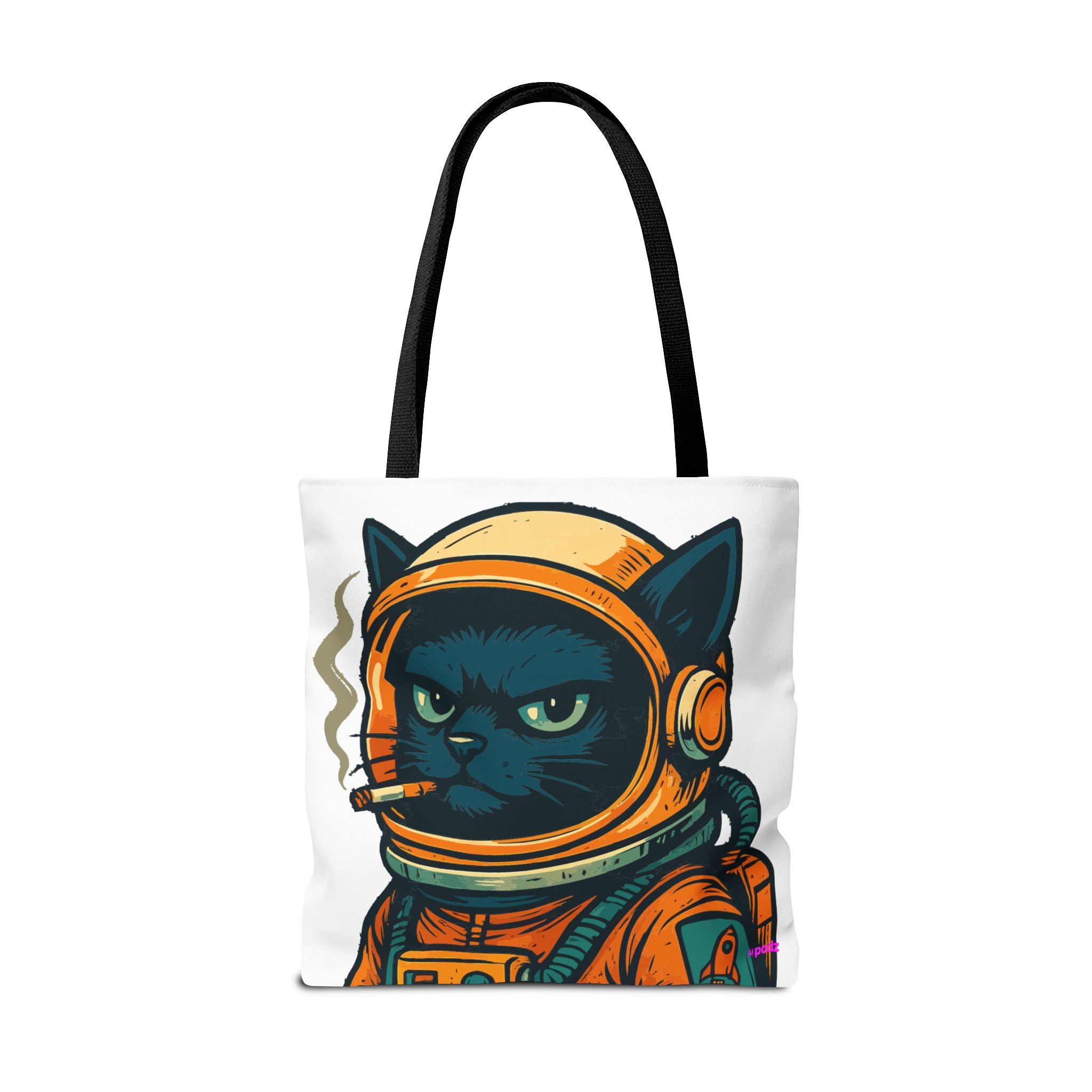 Smokin Cat Tote Bag - Quirky Fun Bag