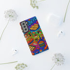 Bento Box, White Cover Design, Tough Cases, Phone Cover