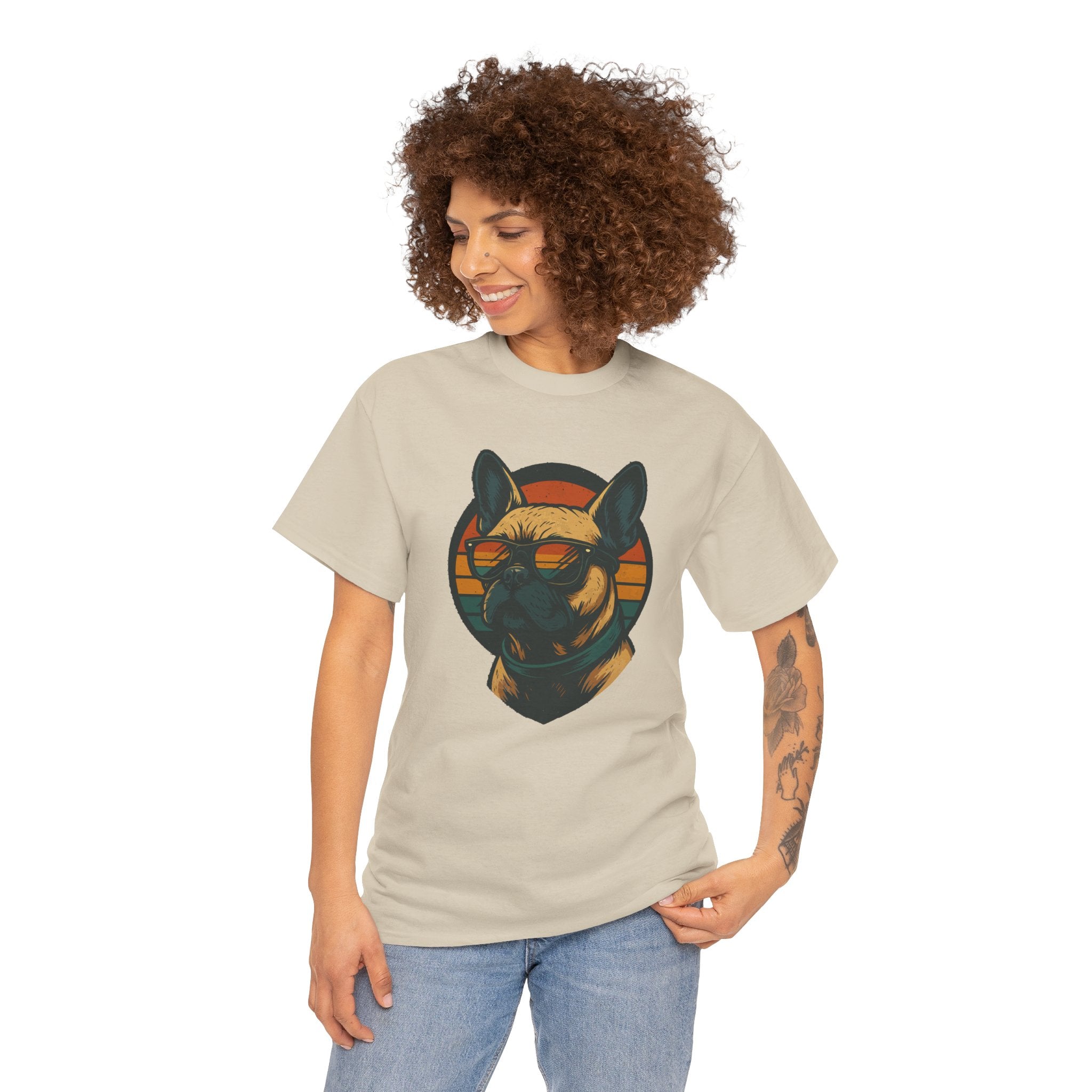 Bull Dog Sunset T-Shirt
