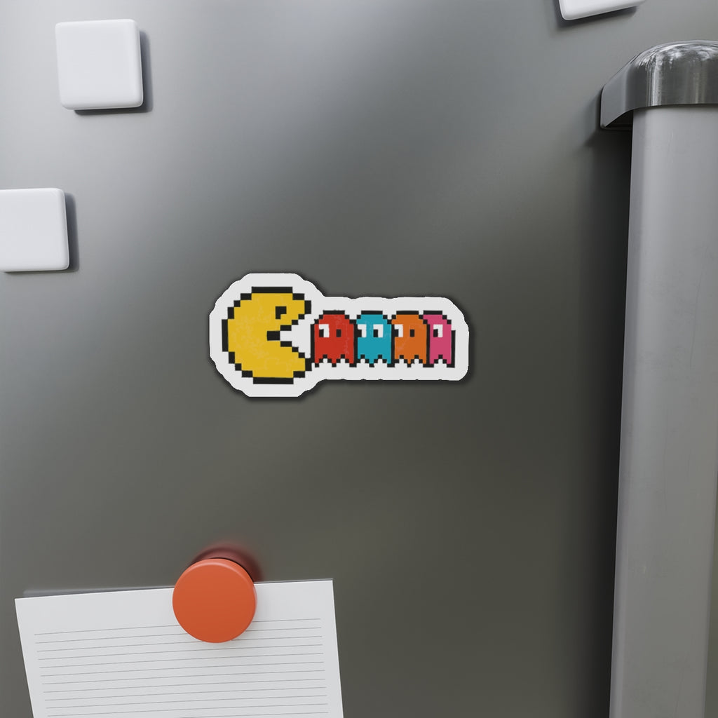 Packer Man Die-Cut Magnets - Fun Home Decor, Gift for Food Lovers