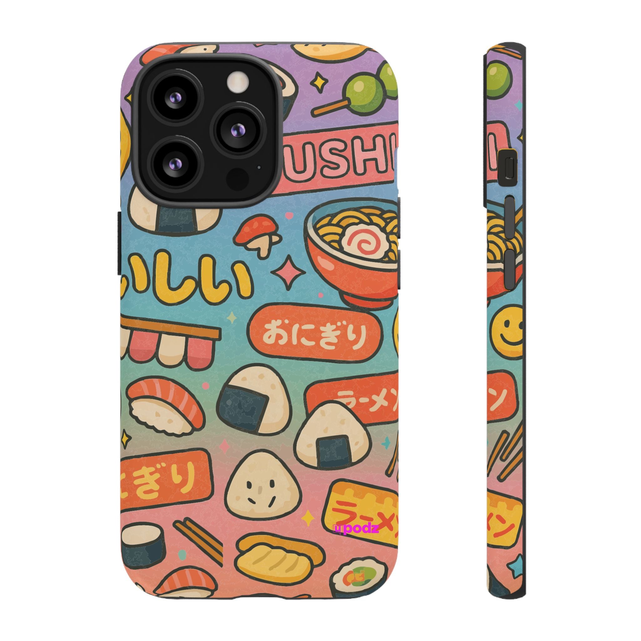 I love Sushi, White Cover Design, Tough Cases, Phone Cover