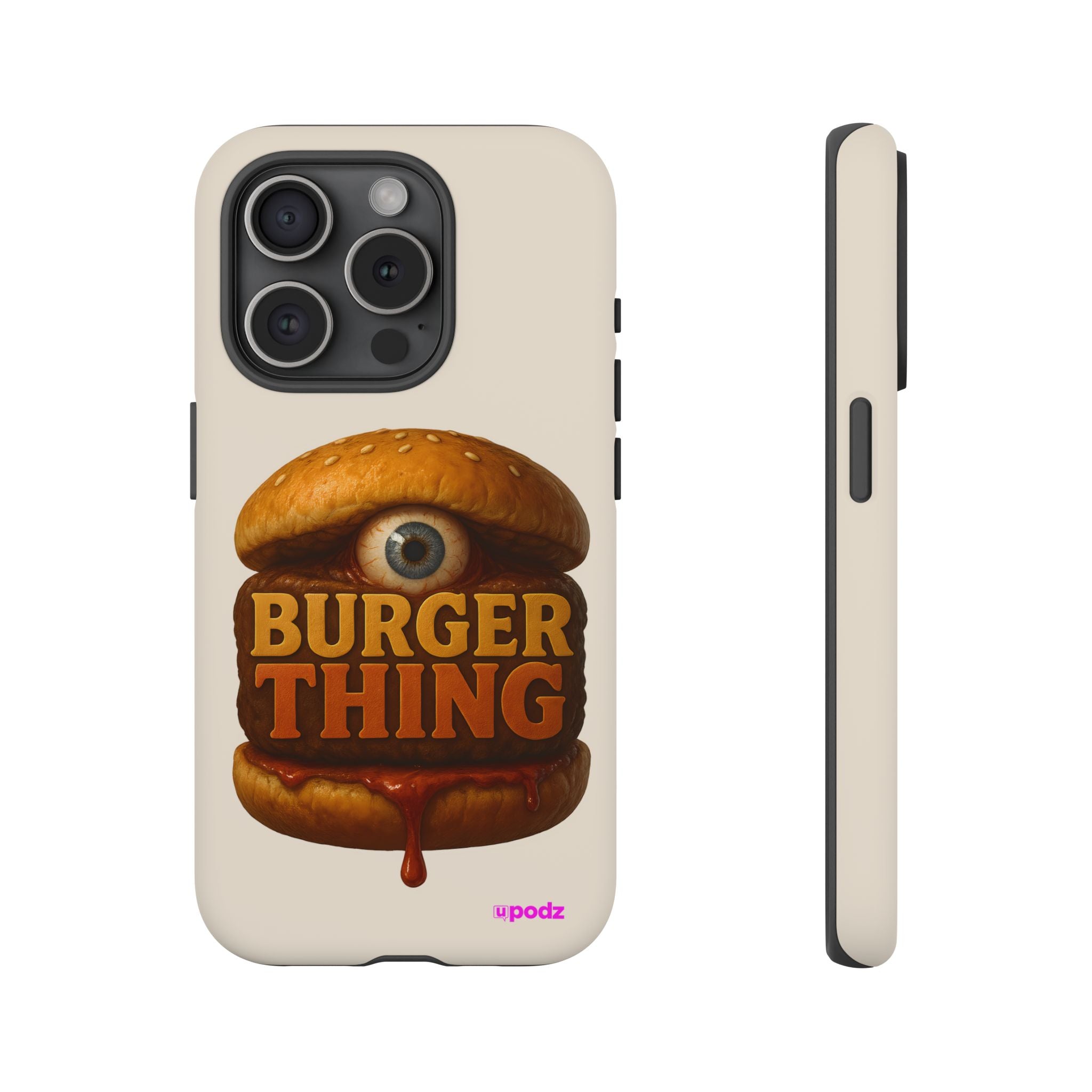 Burger Thing Design, Tough Cases, Phone Cover