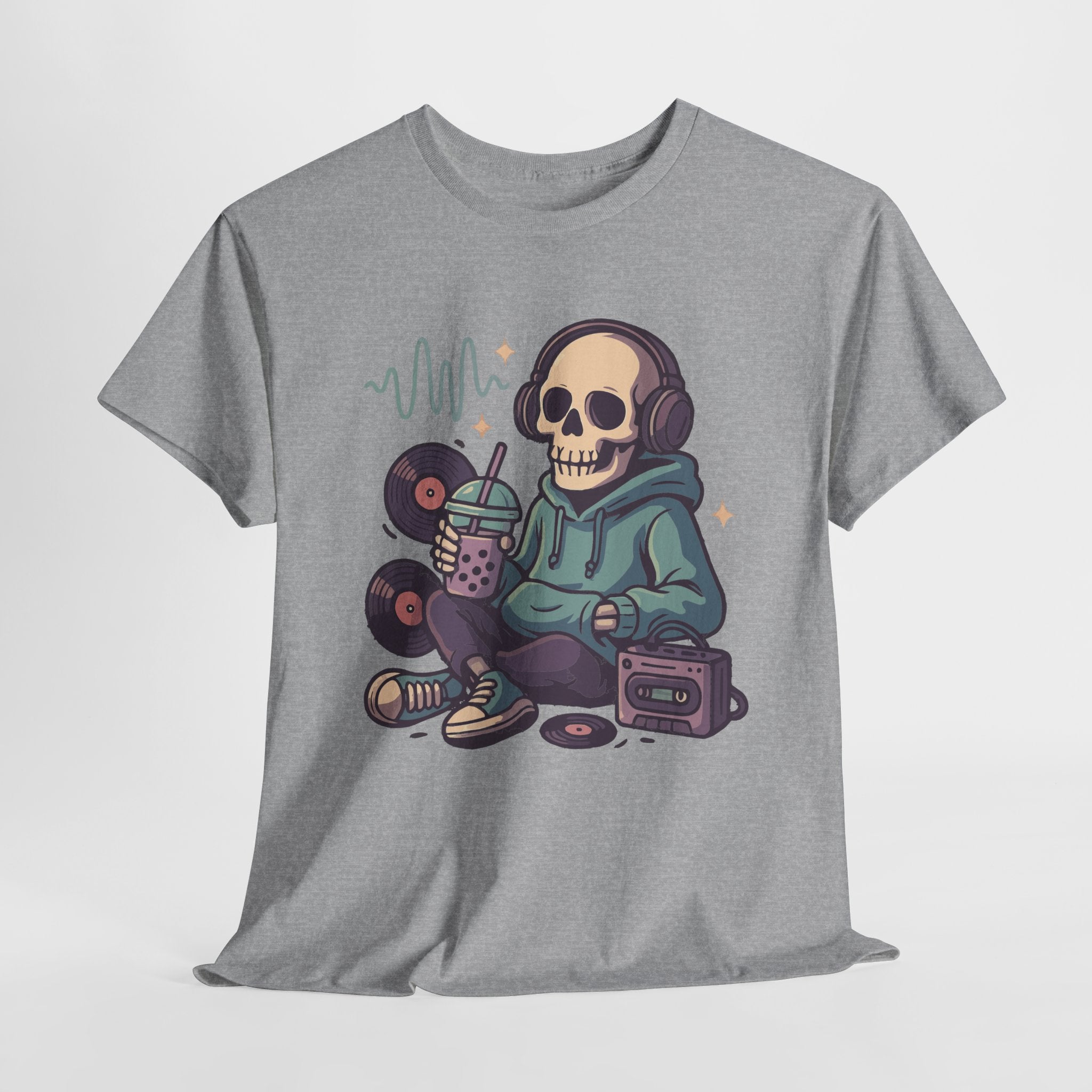 Skull Headphones T-Shirt
