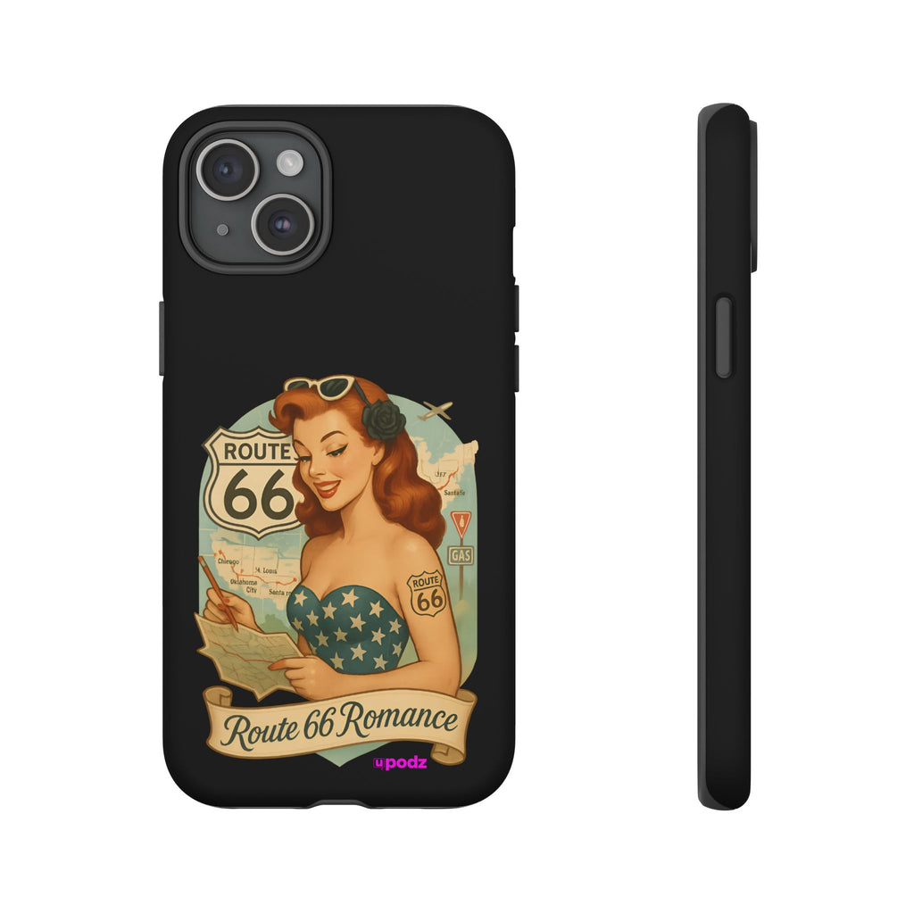 Route 66 Design, Tough Cases, Phone Cover, Unique Gift