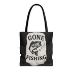 Gone Fishing Tote Bag - Quirky Fun Bag