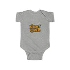 Night Owl Baby Bodysuit, Infant Outfit, Cute Baby Clothes