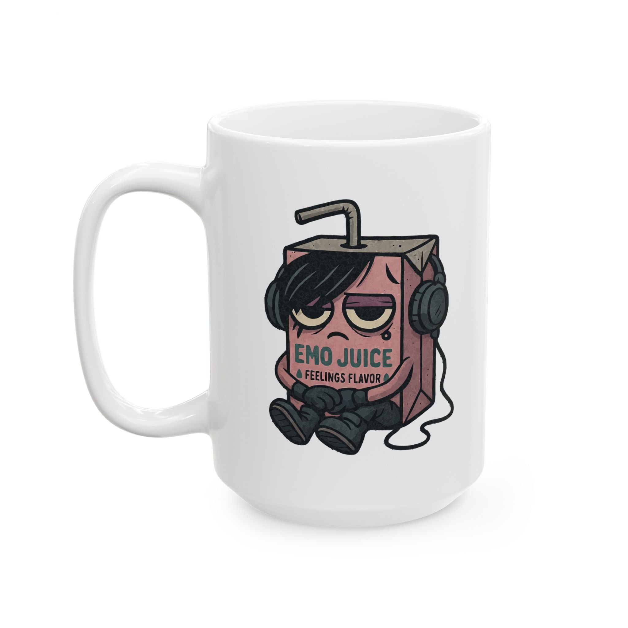 Emo Juice Ceramic Mug |  Personalized Mug