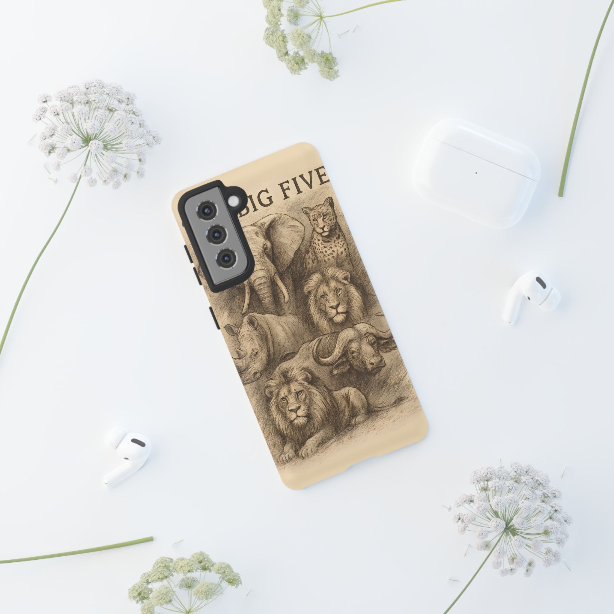 The Big 5 Design, Tough Cases, Phone Cover, Unique Gift