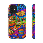 Bento Box, White Cover Design, Tough Cases, Phone Cover