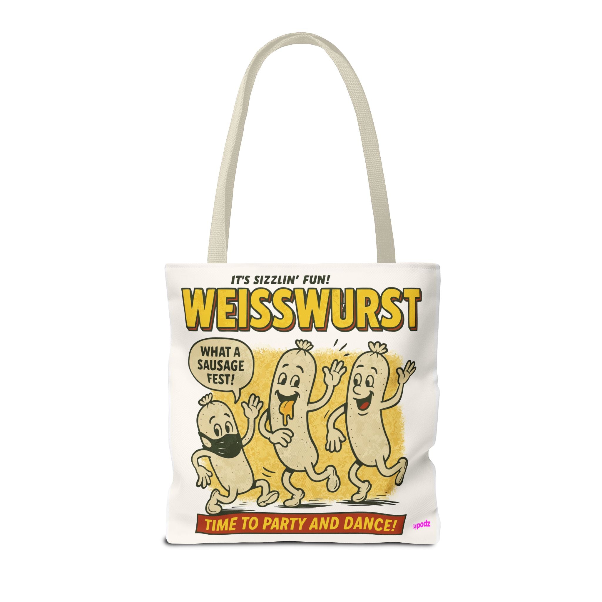 Weiner Fest Tote Bag - Quirky Fun Bag
