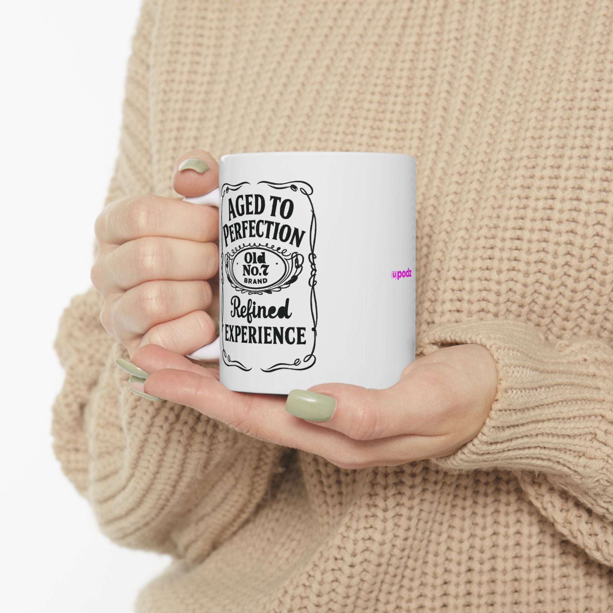 Aged to Perfection Ceramic Mug |  Personalized Mug