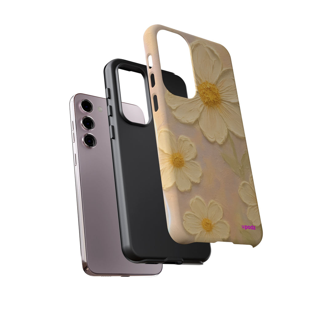 Phone Cases - Colorful Retro Oil Painting Flower