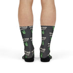 My Dad Rocks Design, Sublimation Crew Socks
