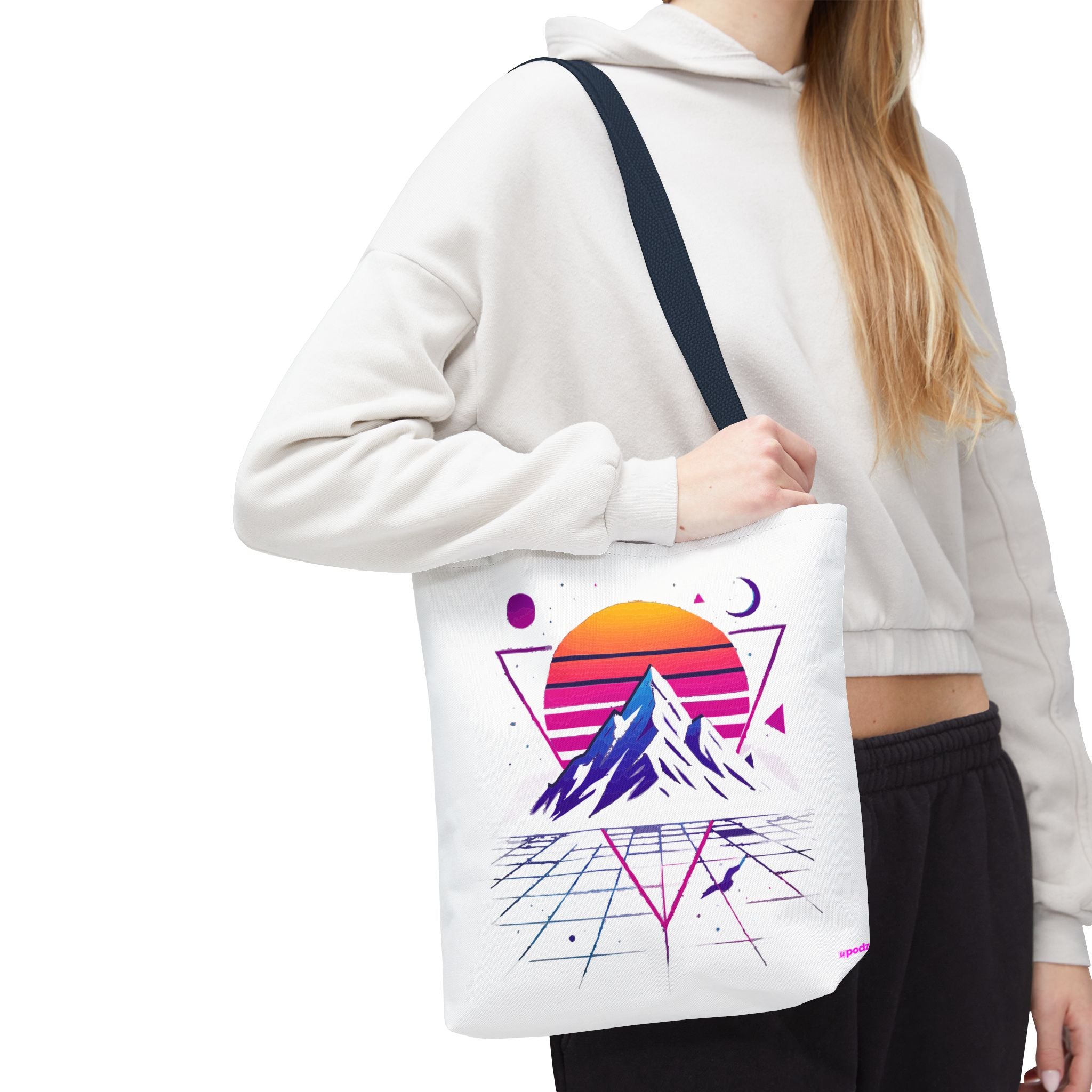 Moon Vibes Tote - Quirky Design, Fun Bag