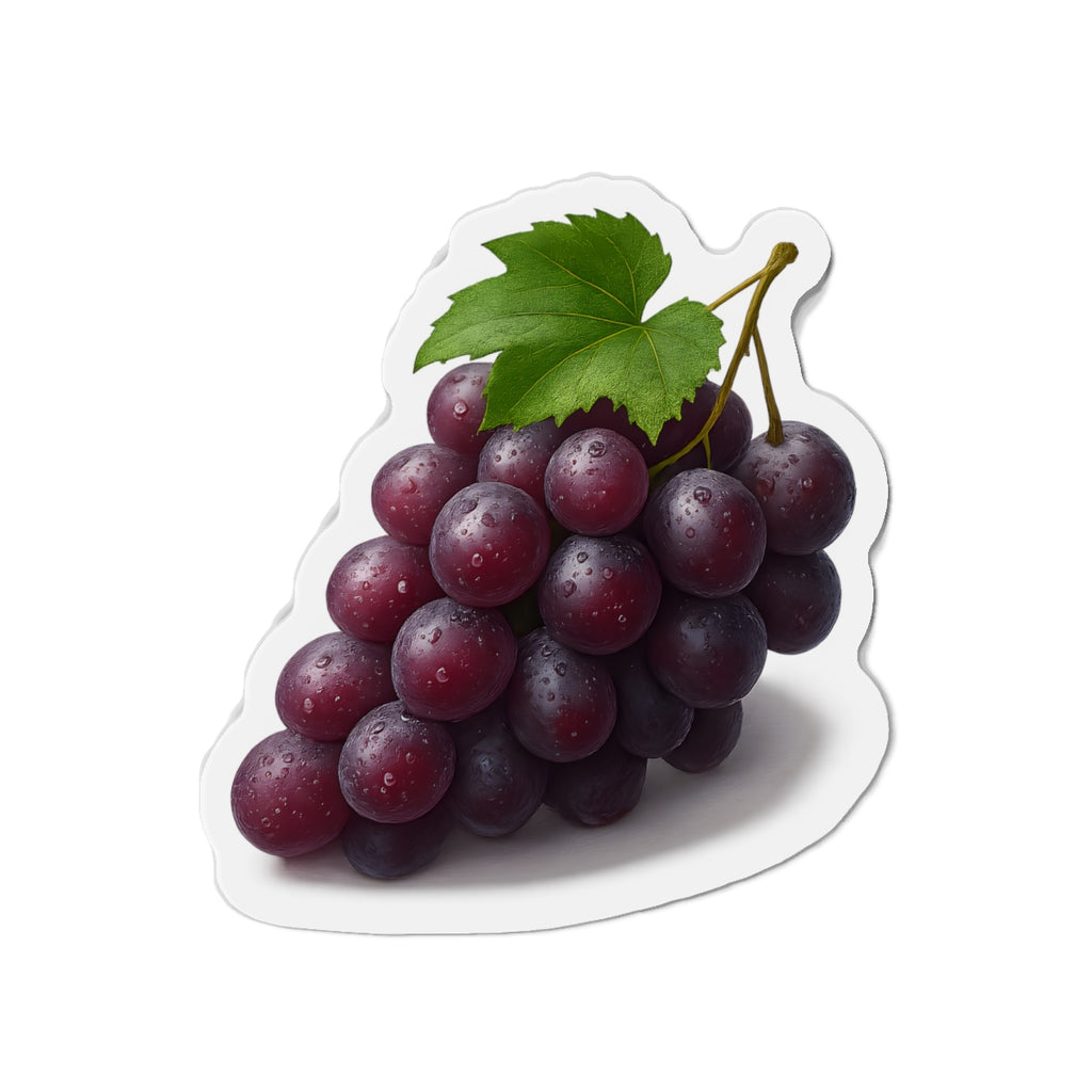 Grapes Die-Cut Magnets | Fun Kitchen Decor