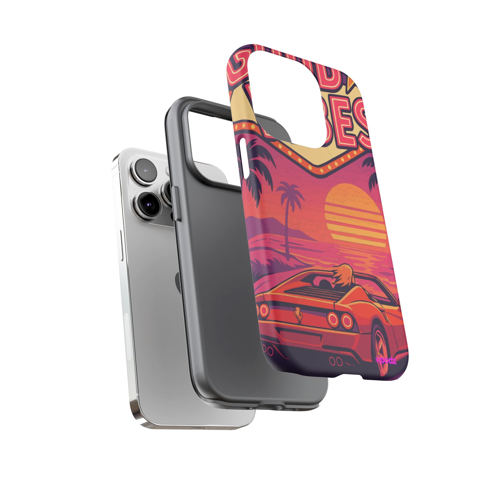 Good Vibes Design, Tough Cases, Phone Cover