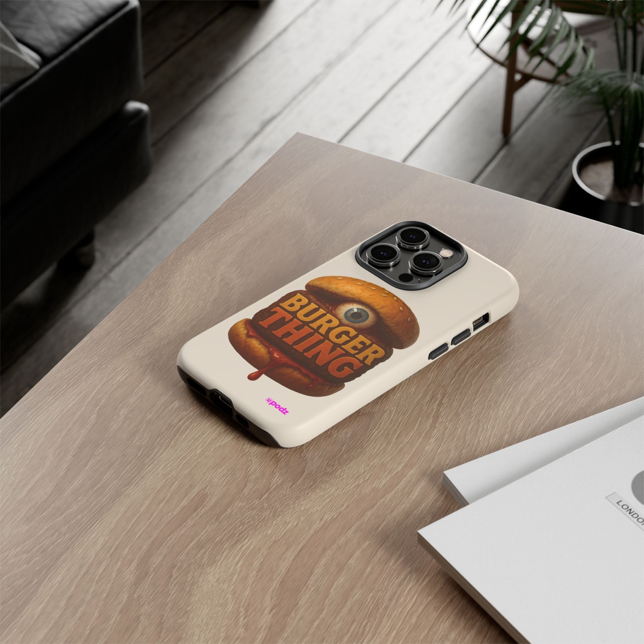 Burger Thing Design, Tough Cases, Phone Cover
