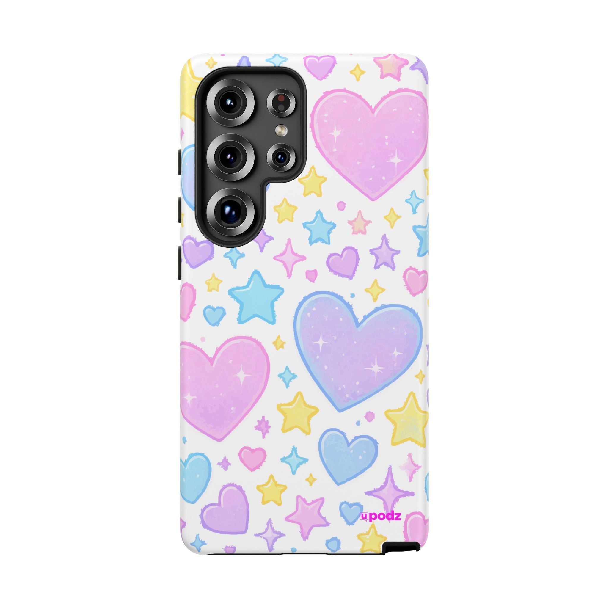 Colourful Doodle Design, Tough Cases, Phone Cover