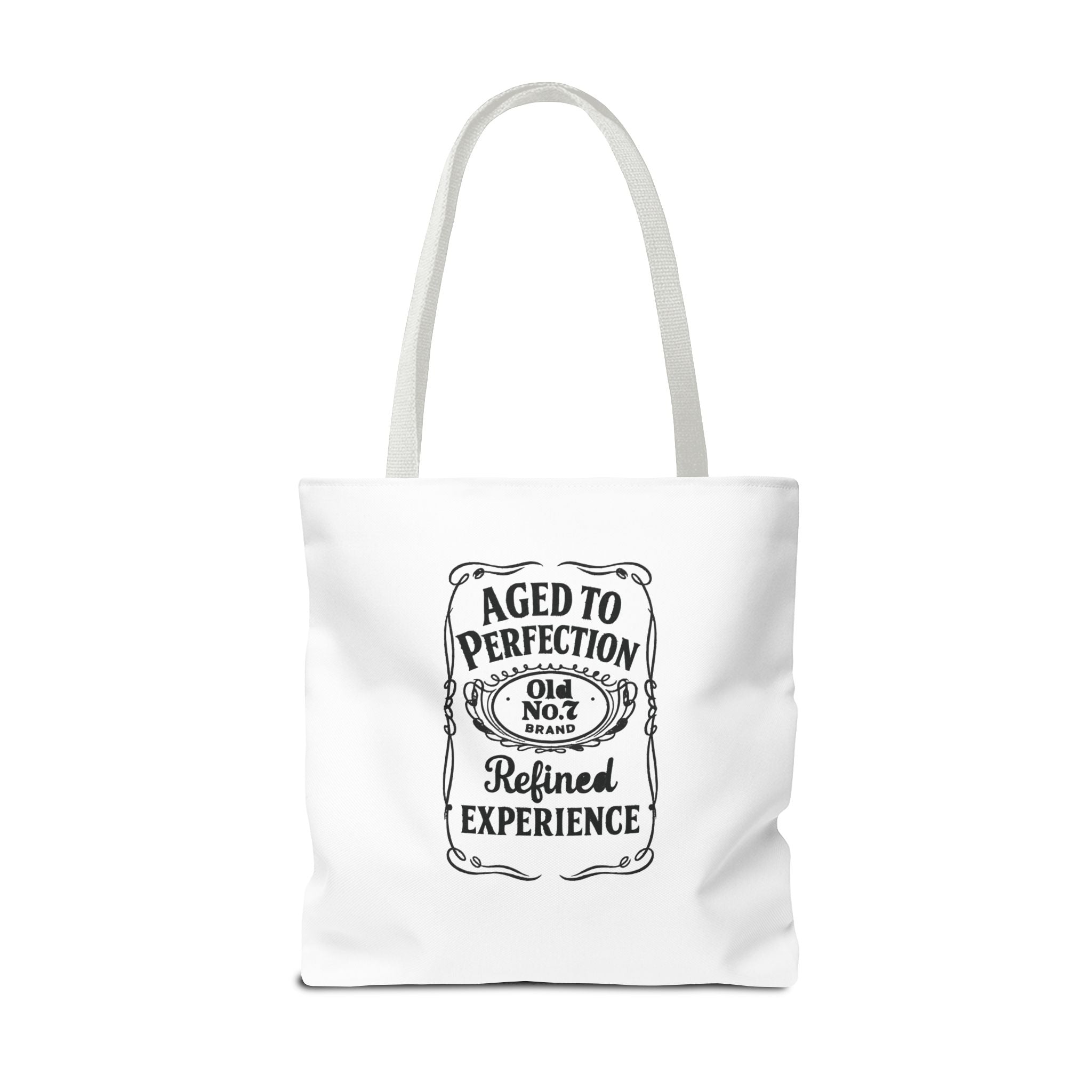 Aged to perfection Tote Bag, Inspirational Gift, Eco-Friendly Shopping Bag