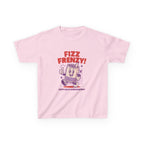 Fizz Frenzy! Kids Tee, Fun Graphic Tee, Kids Cotton T-Shirt