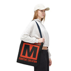 Manipulated Content Tote Bag, Inspirational Gift, Eco-Friendly Shopping Bag