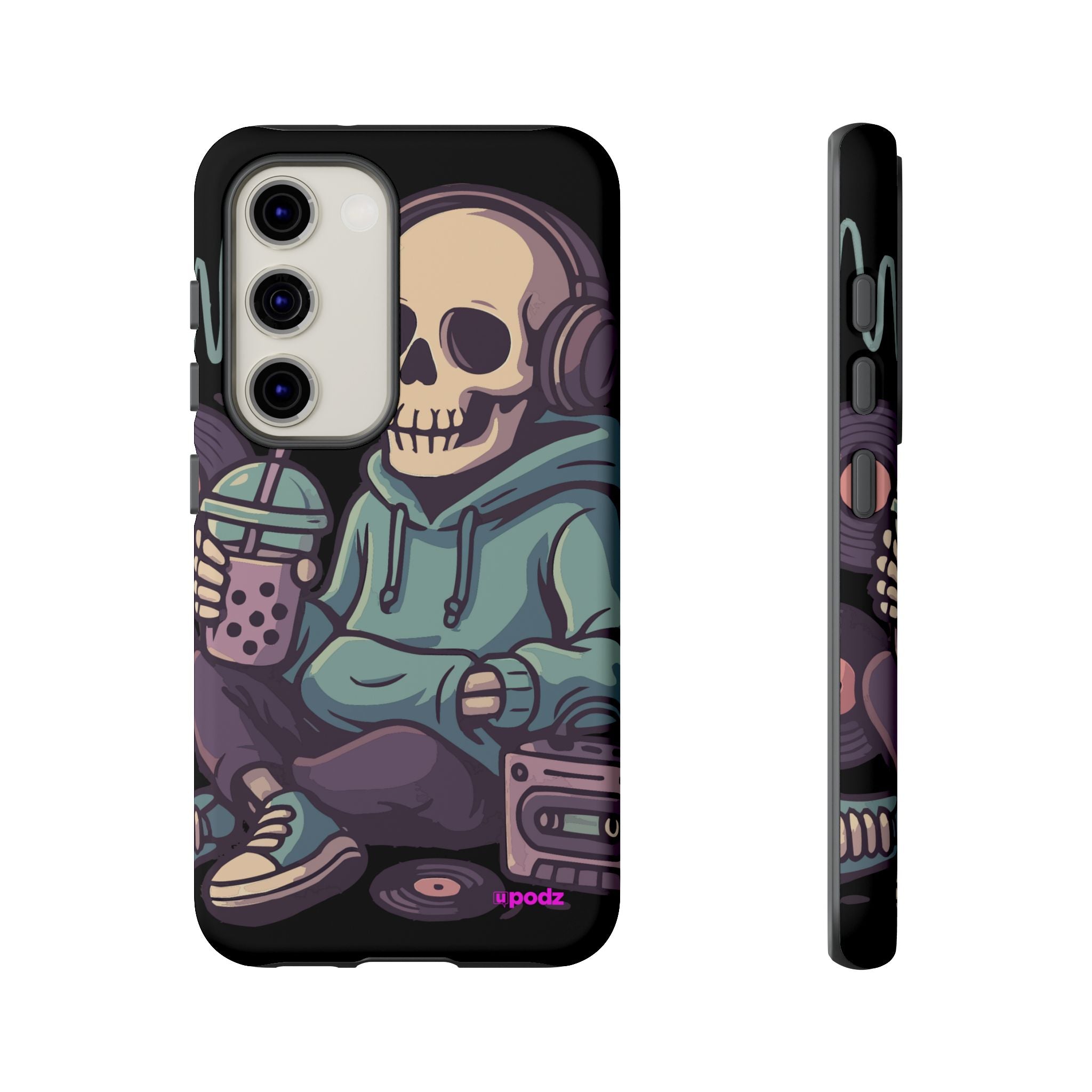 Skull Headphones Design, Tough Cases, Phone Cover