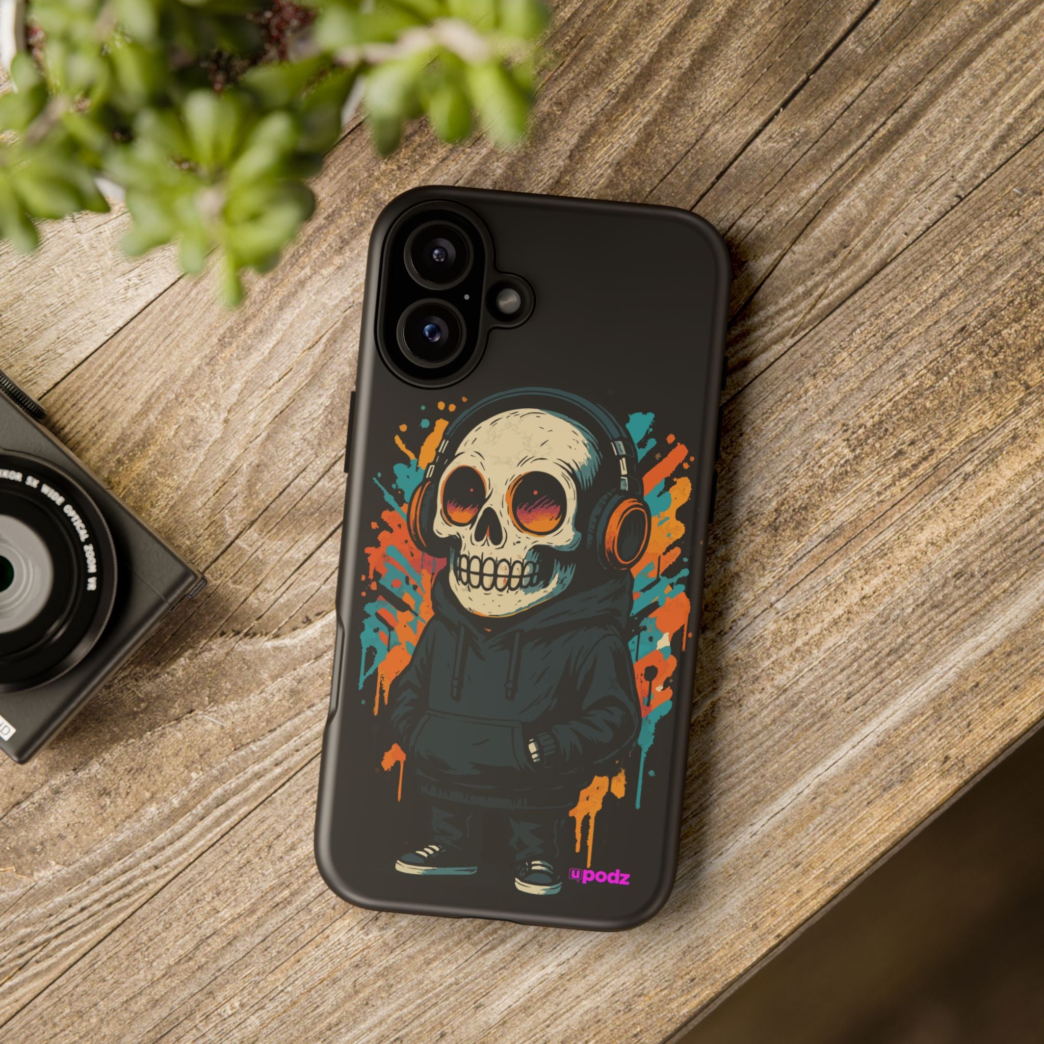 Skull Vibes Design, Tough Cases, Phone Cover