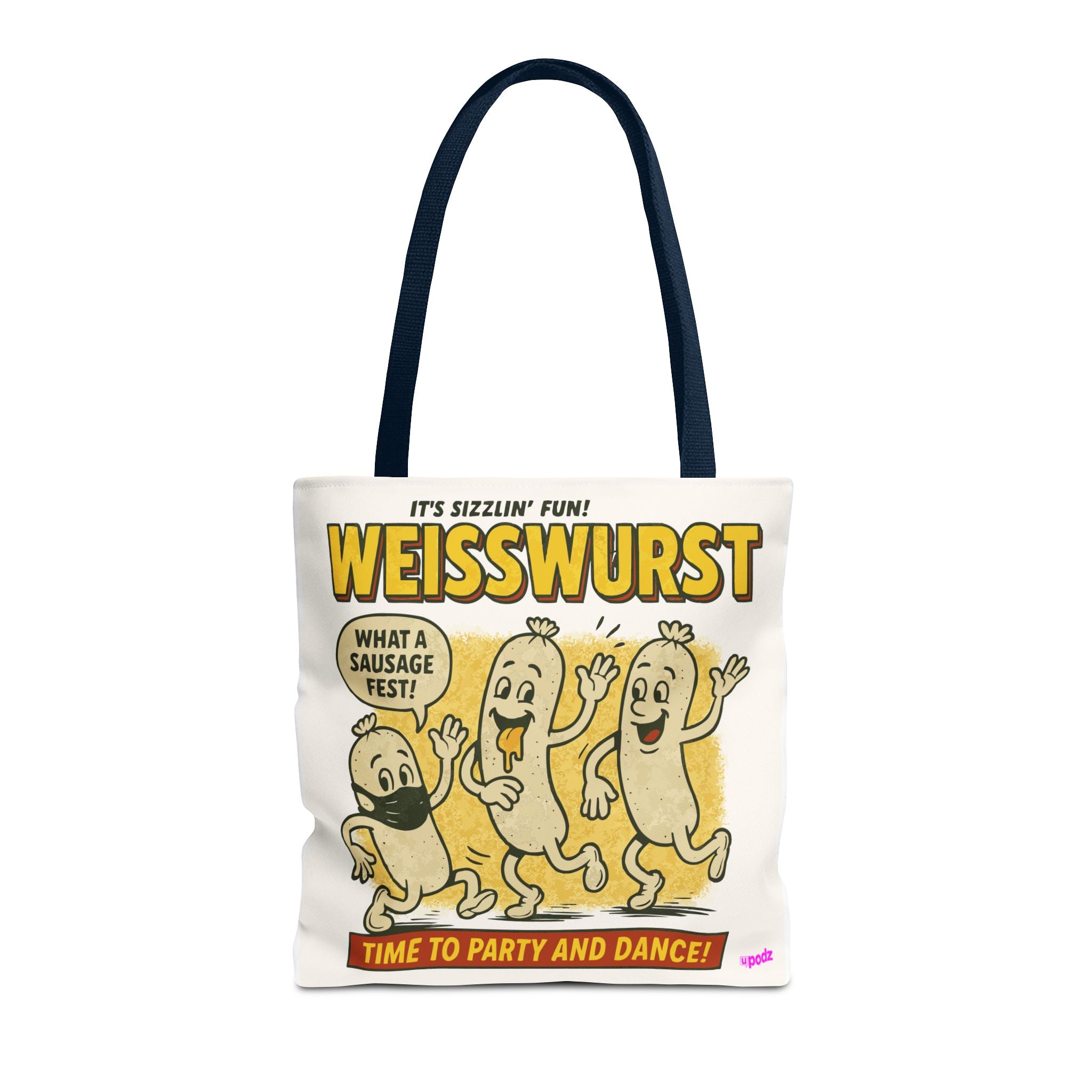 Weiner Fest Tote Bag - Quirky Fun Bag