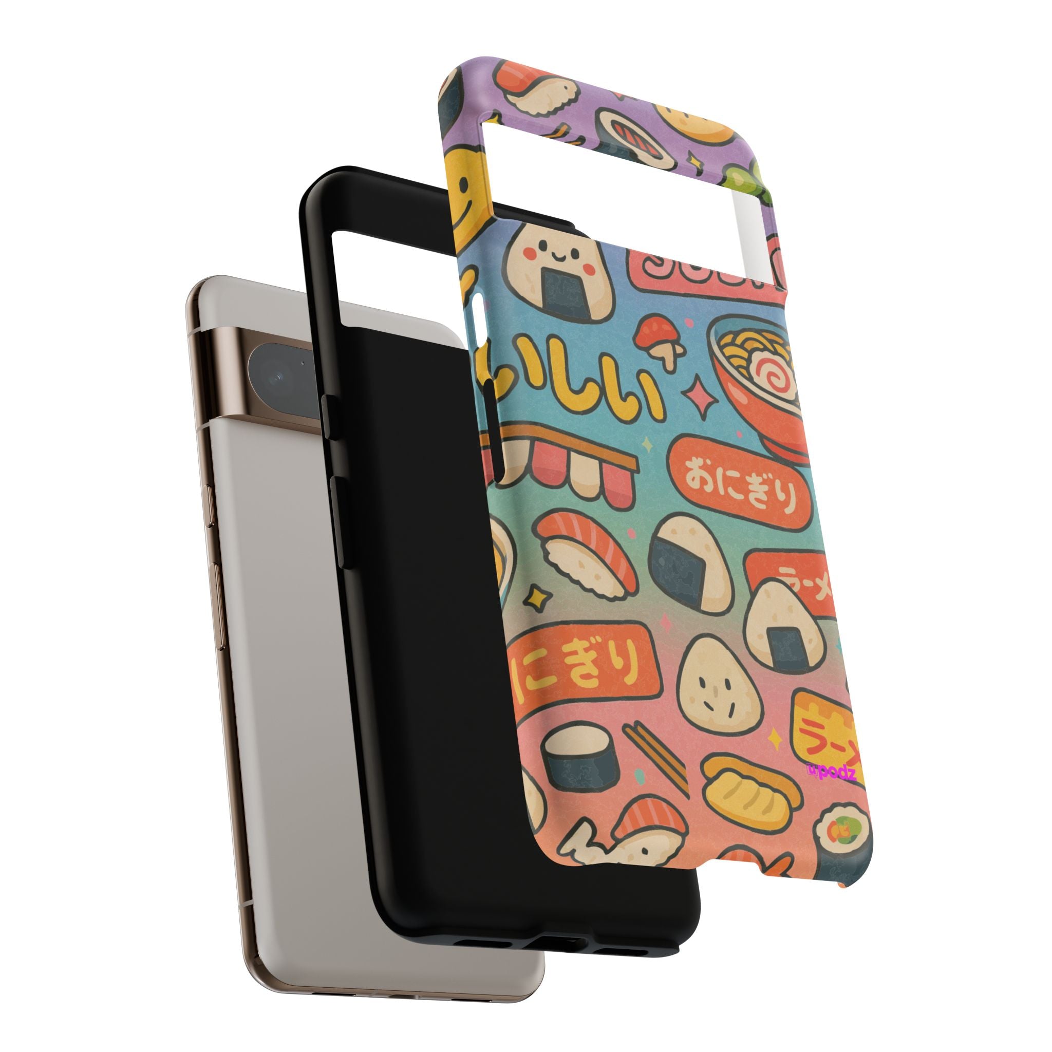 I love Sushi, White Cover Design, Tough Cases, Phone Cover
