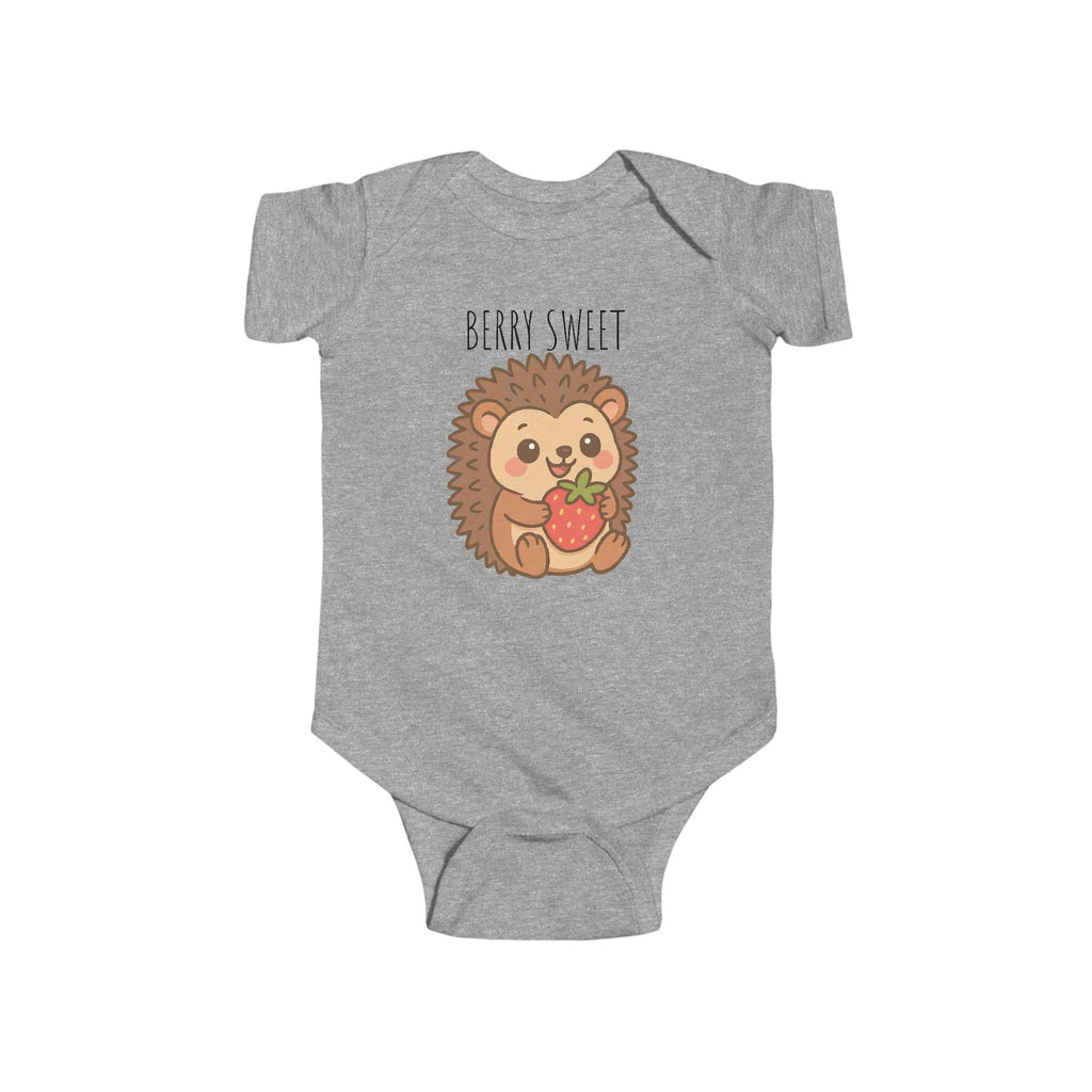 Berry Sweet Porcupine Baby Bodysuit, Infant Outfit, Cute Baby Clothes