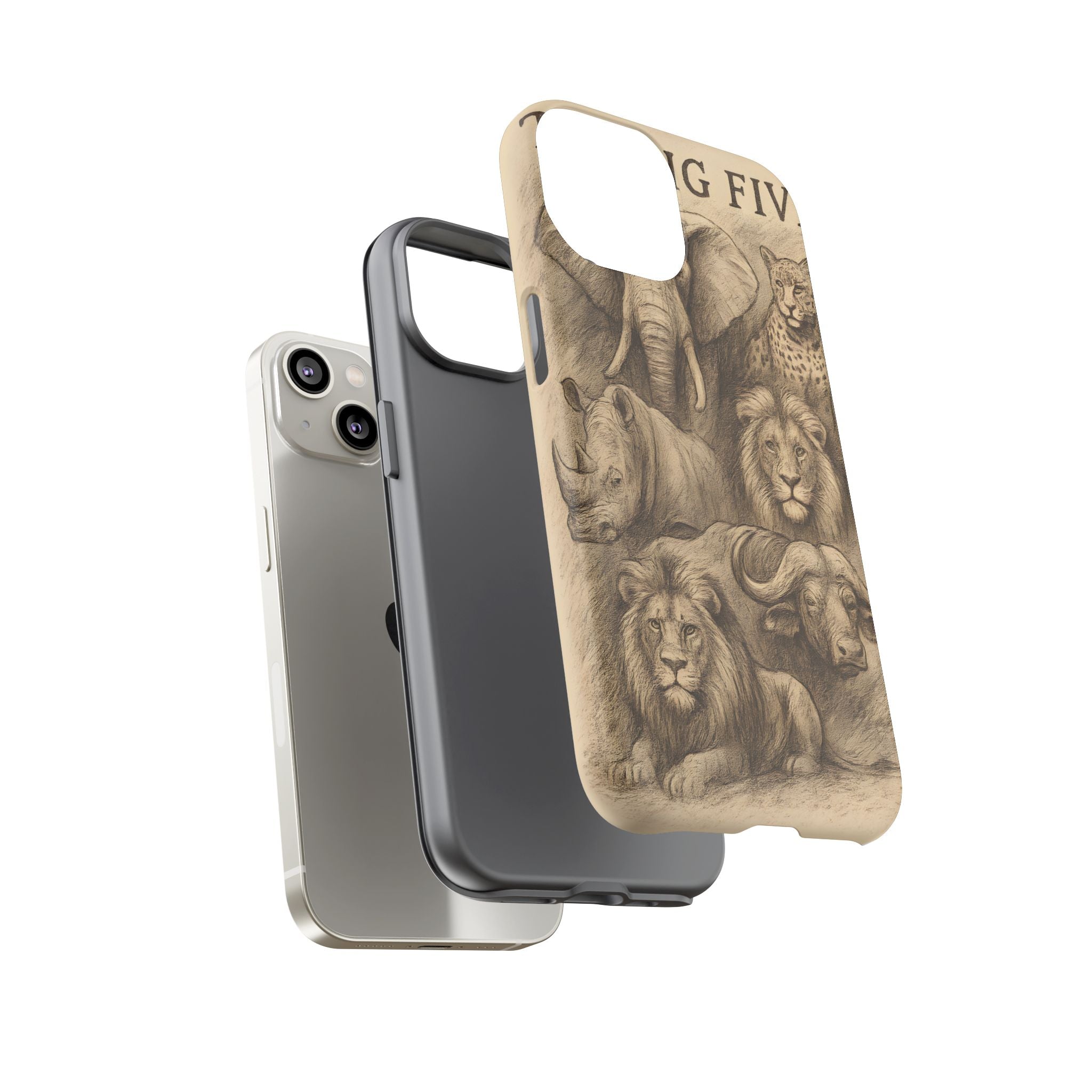 The Big 5 Design, Tough Cases, Phone Cover, Unique Gift