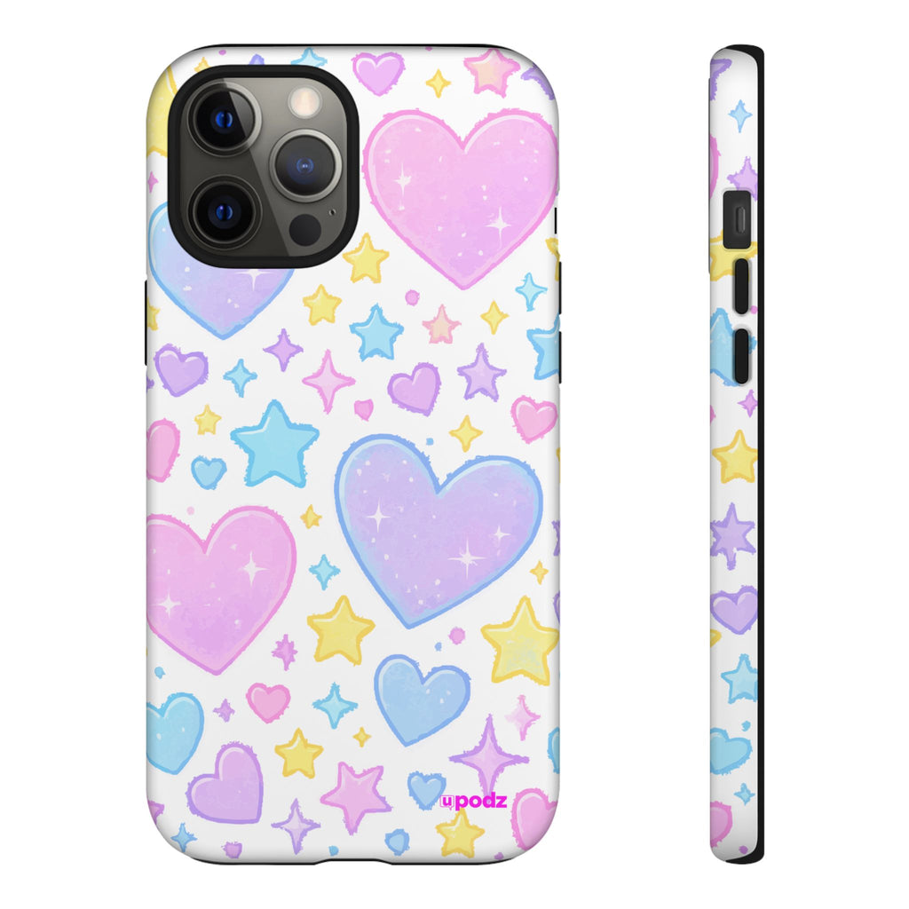 Colourful Doodle Design, Tough Cases, Phone Cover