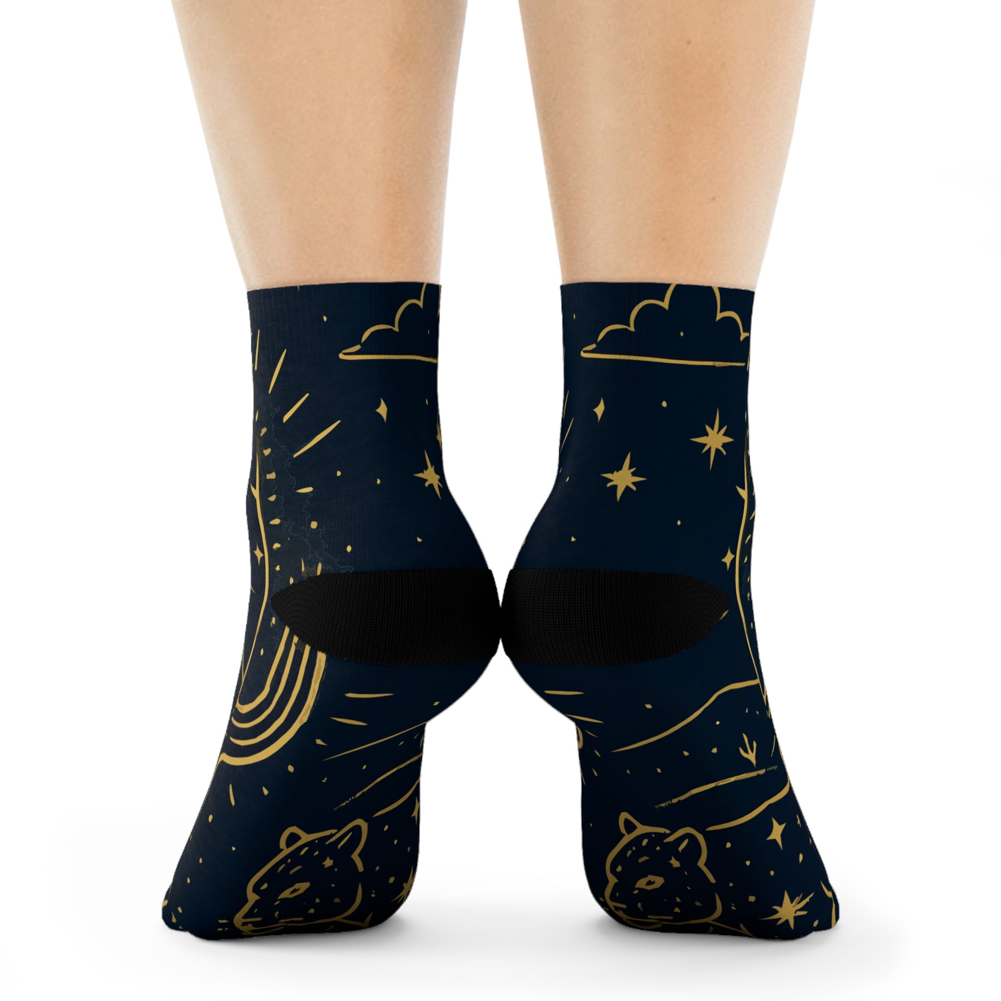 Cactus Nights Socks – Fun Gift for Friends, Unique Fashion Accessory