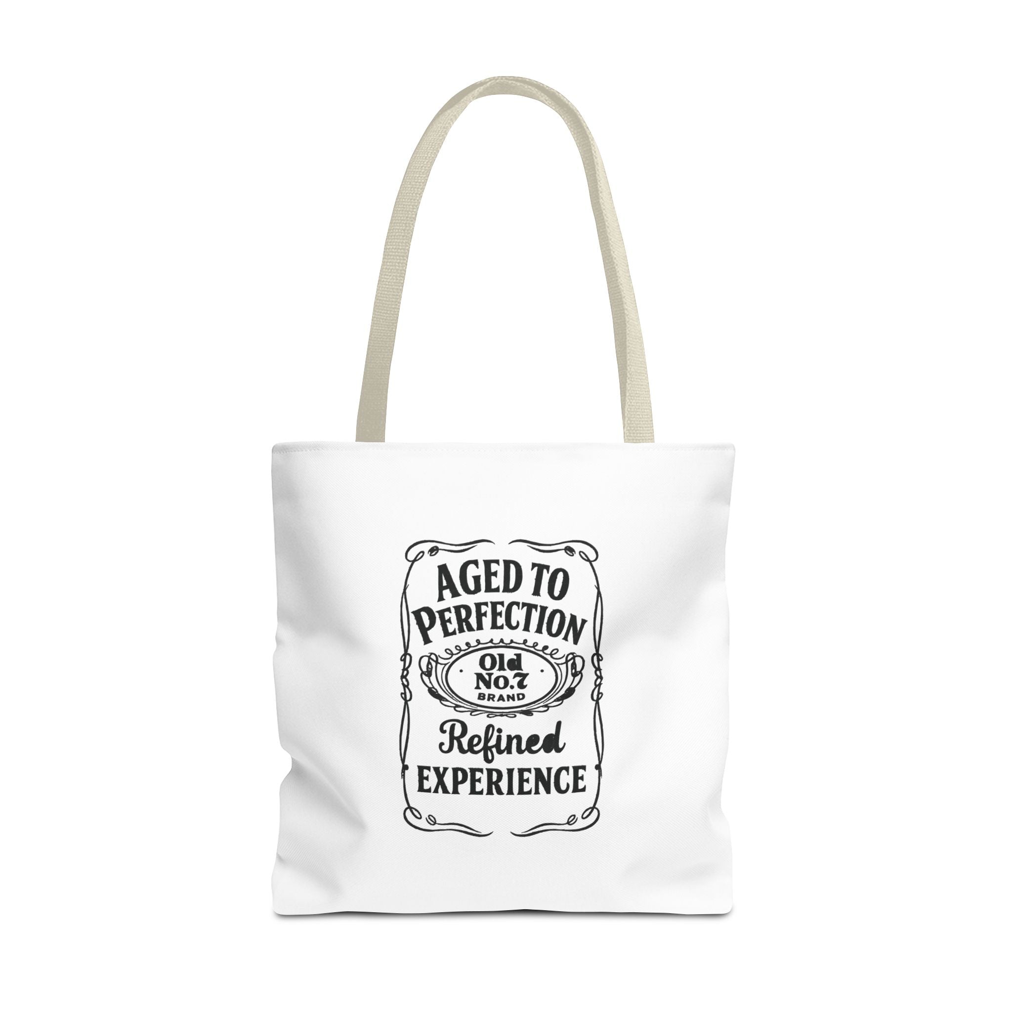 Aged to perfection Tote Bag, Inspirational Gift, Eco-Friendly Shopping Bag