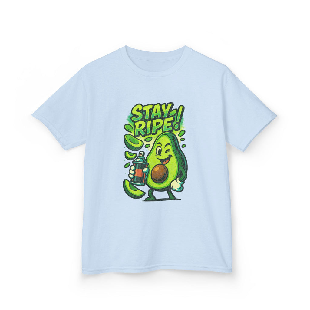 Stay Ripe Kids Tee, Fun Graphic Tee, Kids Cotton T-Shirt