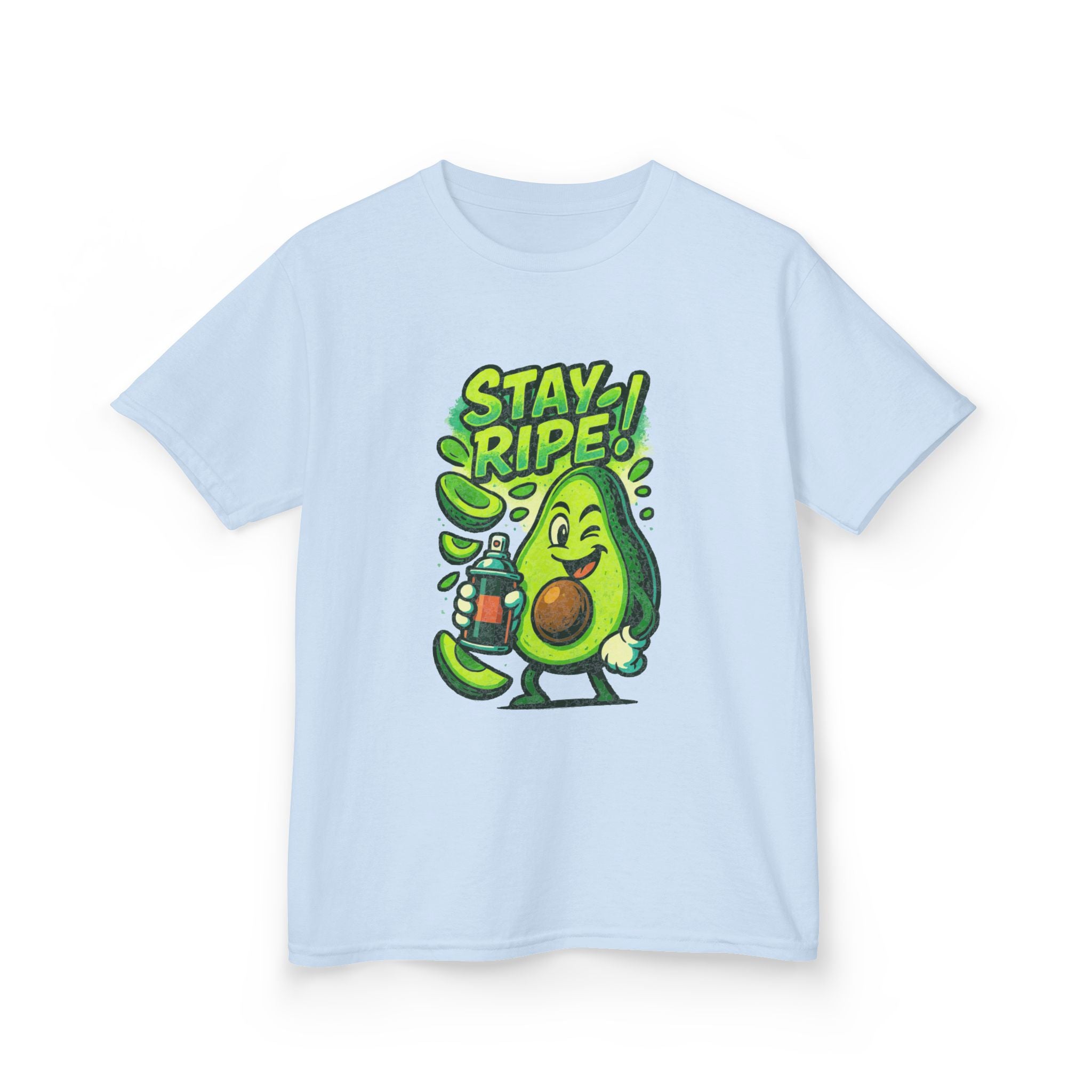 Stay Ripe Kids Tee, Fun Graphic Tee, Kids Cotton T-Shirt