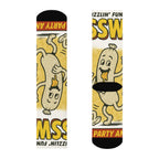 Weiner Fest Socks, Funky Design