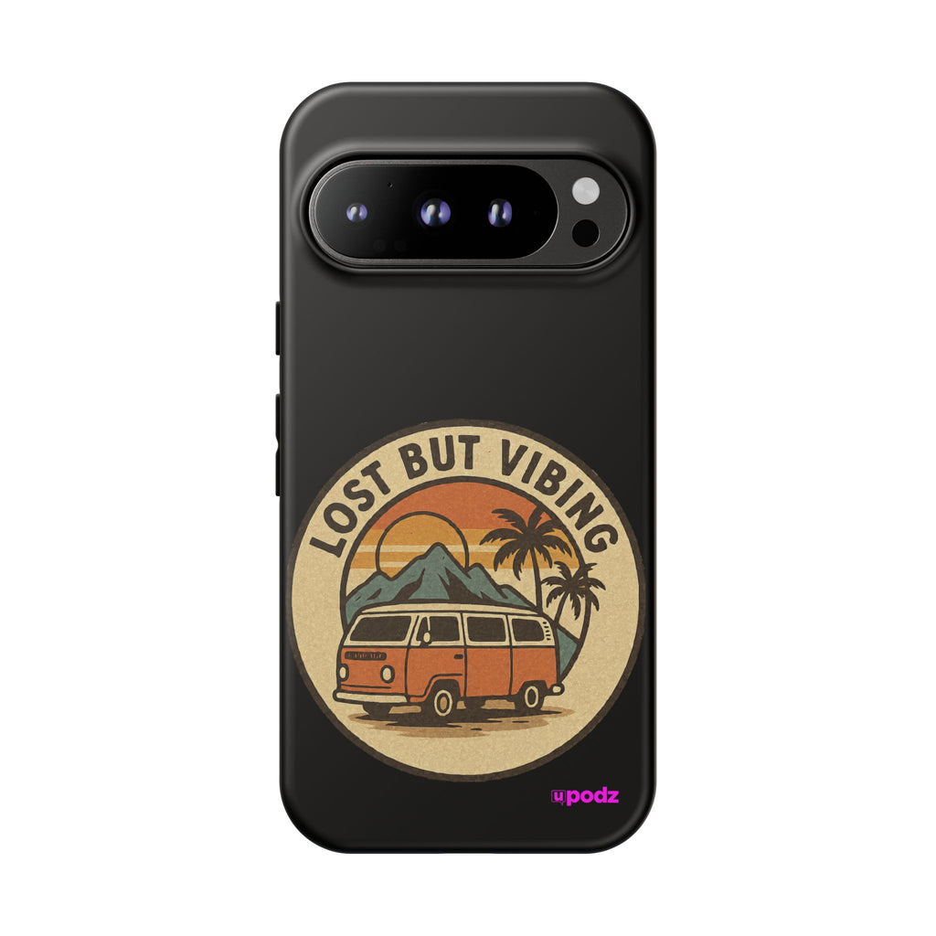 Lost But Vibing Design, Tough Cases, Phone Cover