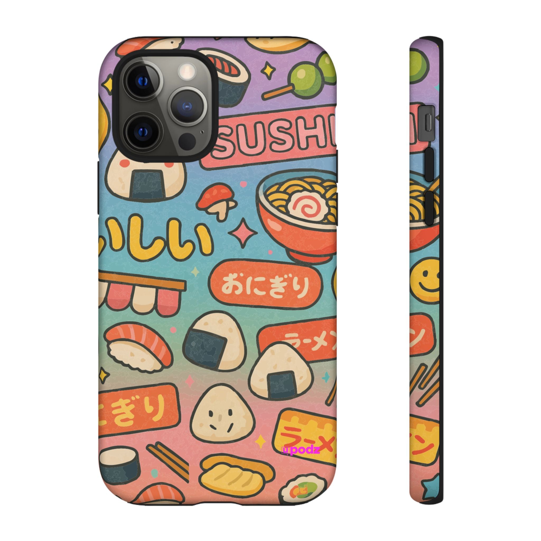 I love Sushi, White Cover Design, Tough Cases, Phone Cover