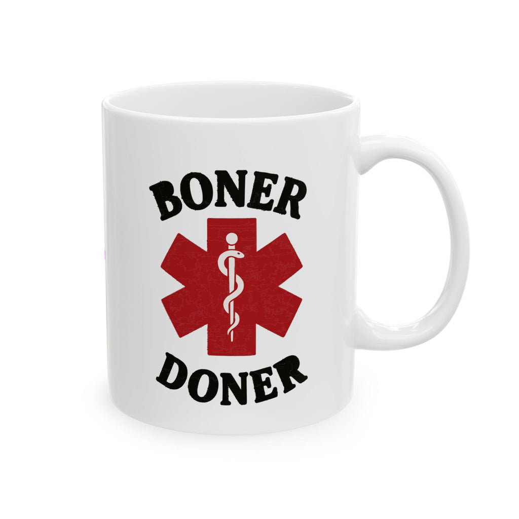Boner Doner Ceramic Mug |  Personalized Mug